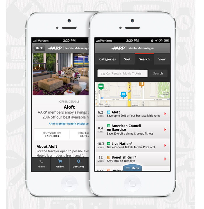 AARP Member Advantage iPhone APP